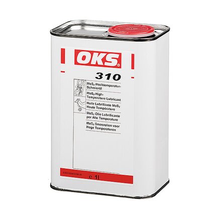 Exemplary representation: OKS 310, MoS2 high-temperature lubricating oil