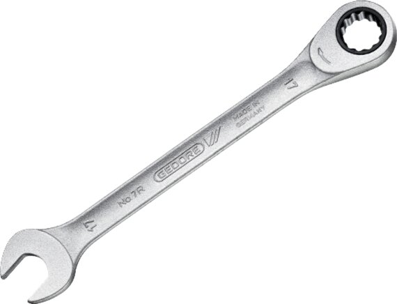 Exemplary representation: Ring ratchet open-end spanner